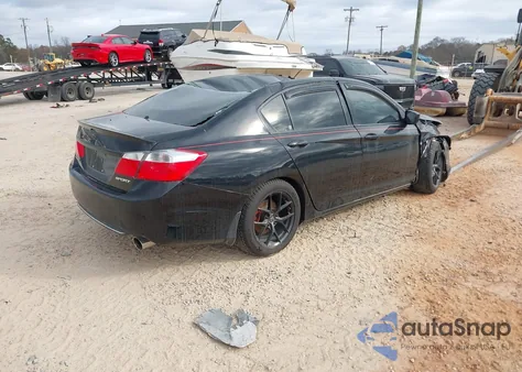 2015 Honda Accord Sport из США, поврежденный, VIN 1HGCR2E51FA069500